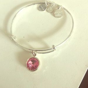 Alex and as I pink bangle